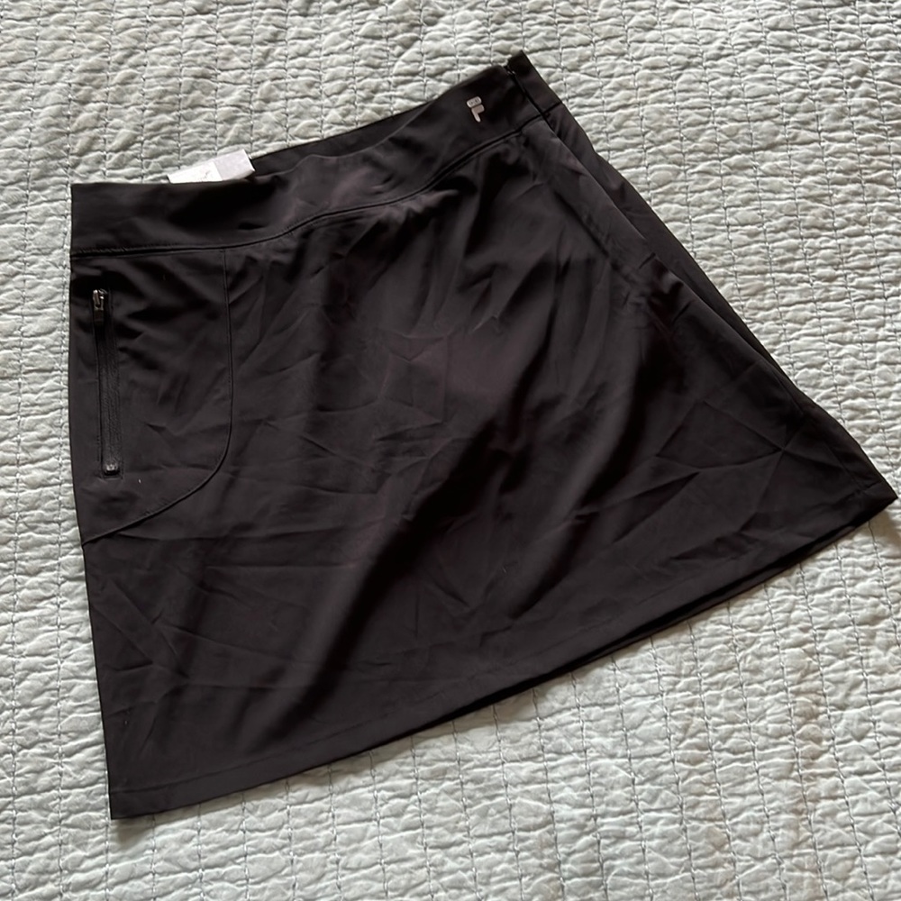 Fila black golf skort, size xsmall